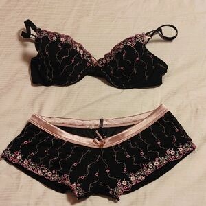 Vintage Bra and short set